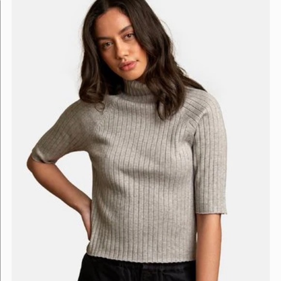 RVCA Women's Believer Ribbed Sweater - Size Small - Picture 2 of 9